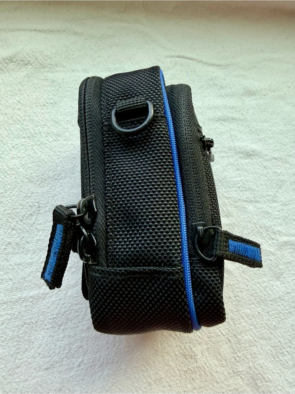 Sony Black and Blue Compact Travel Camera Pouch
